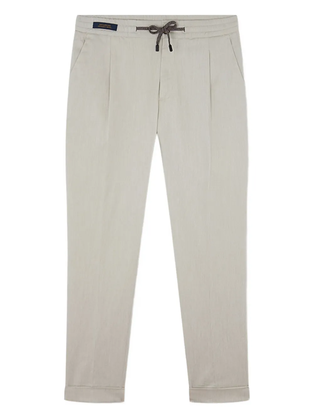 

Плиссированные брюки на шнурке Paul & Shark, нейтральный