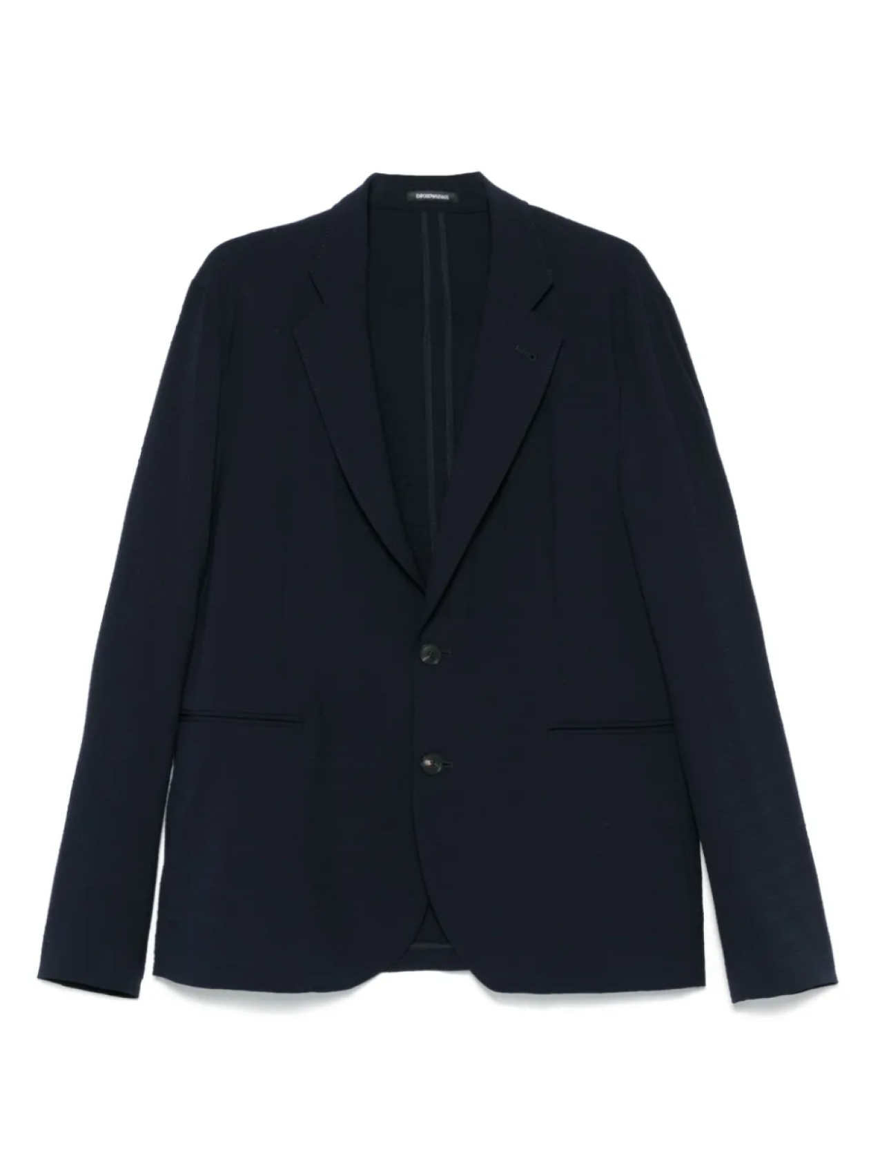 

Однобортный пиджак Emporio Armani, синий