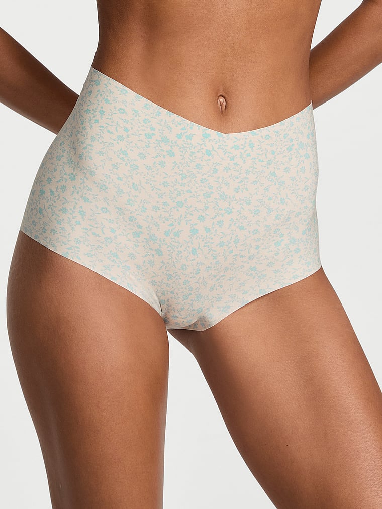

Современные трусики-слипы No-Show No-Show, smooth blue ditzy floral