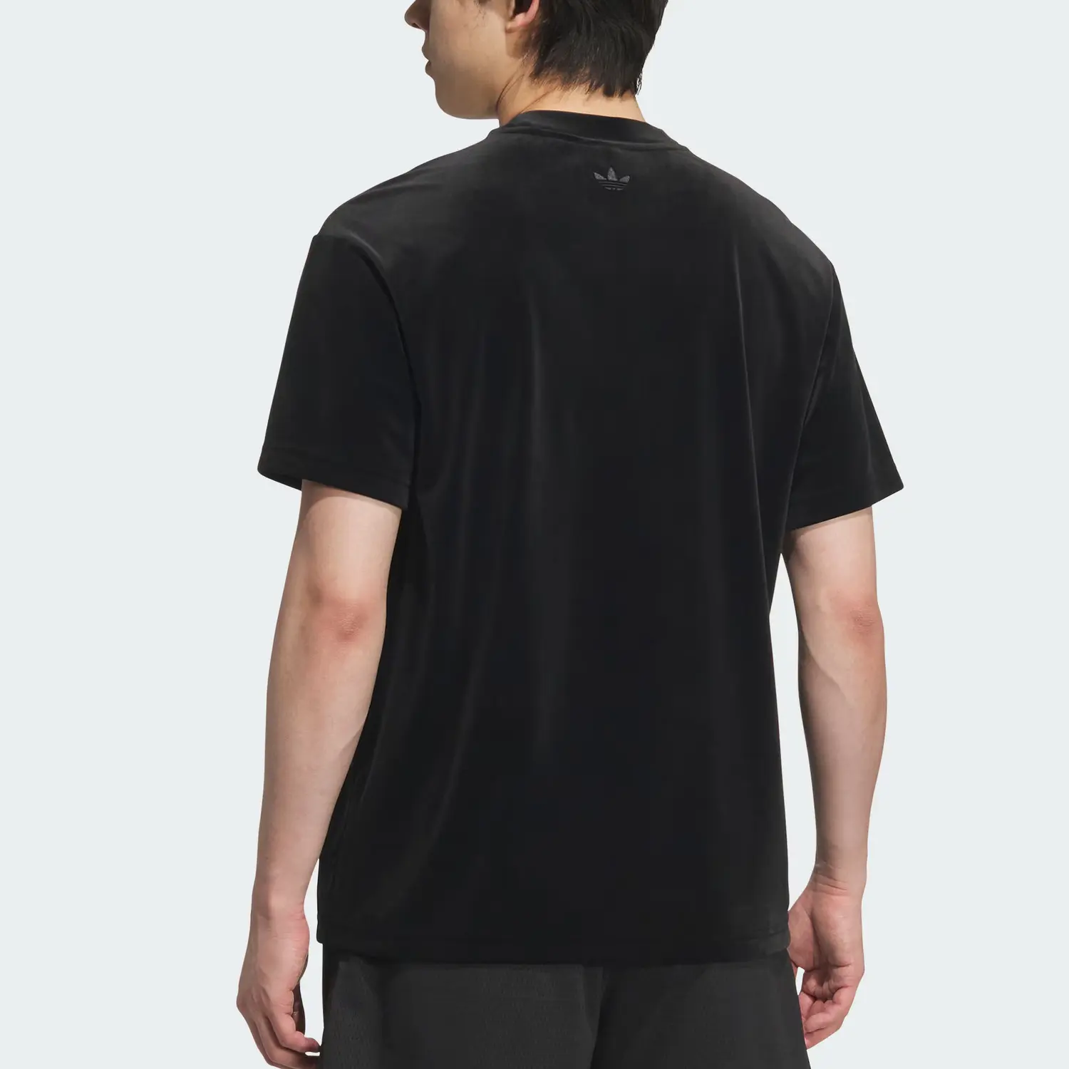 Футболка SS25 SYM VELVET мужская Adidas Originals, черный — фото 3