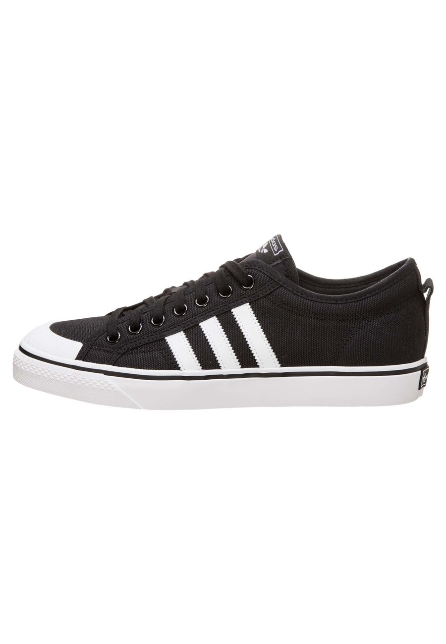Зауженные кроссовки ADIDAS ORIGINALS Nizza, черный — фото 4