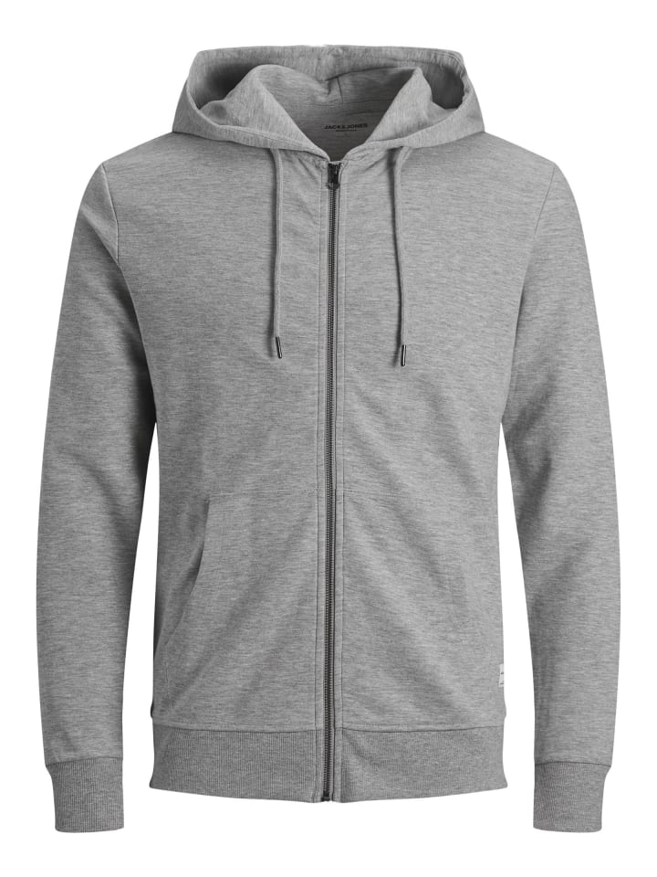 

Демисезонная куртка JACK & JONES PLUS, светло-серый меланж
