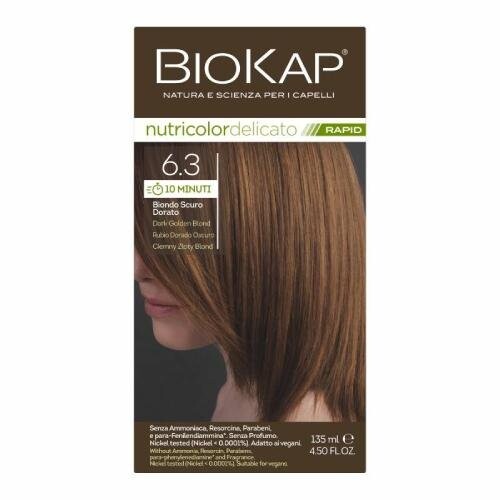 

Темно-золотистый блондин, 135 мл Biokap, Delicato Rapid, 6.3