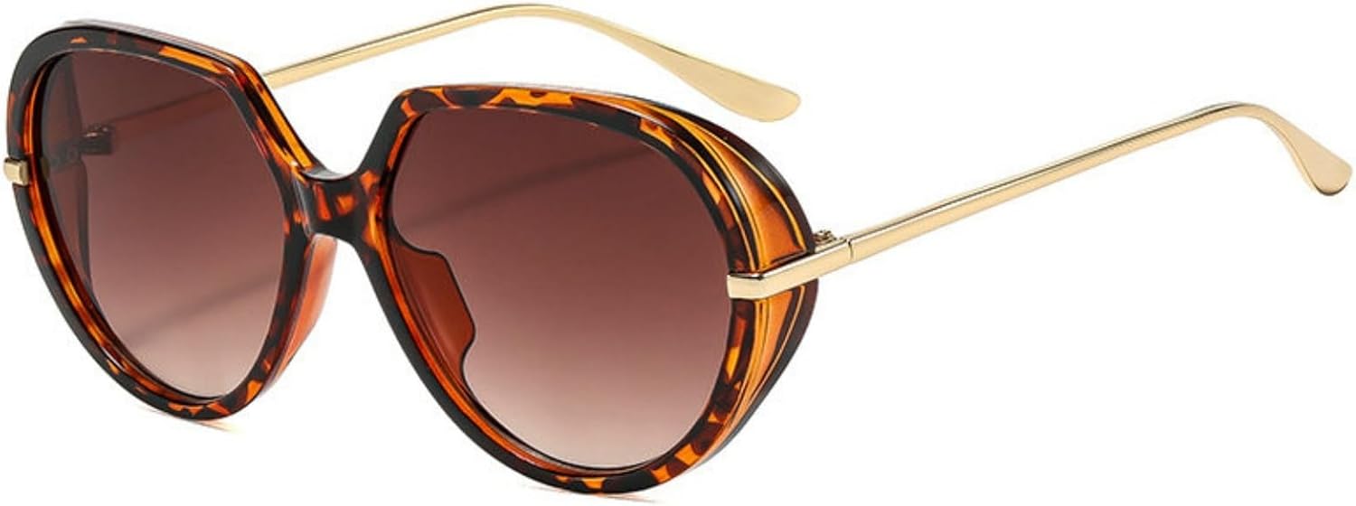 

Солнцезащитные очки Willochra увеличенного размера в стиле «пилот» для женщин и мужчин, модные ретро-очки в крупной оправе нестандартной формы, дизайнерские женские очки UV400, C7