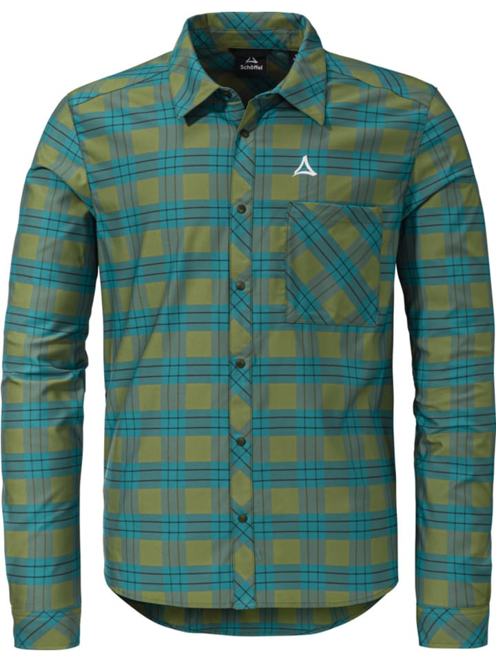 

Рубашка Schöffel Hemd Shirt Pianosa M, цвет balsam green