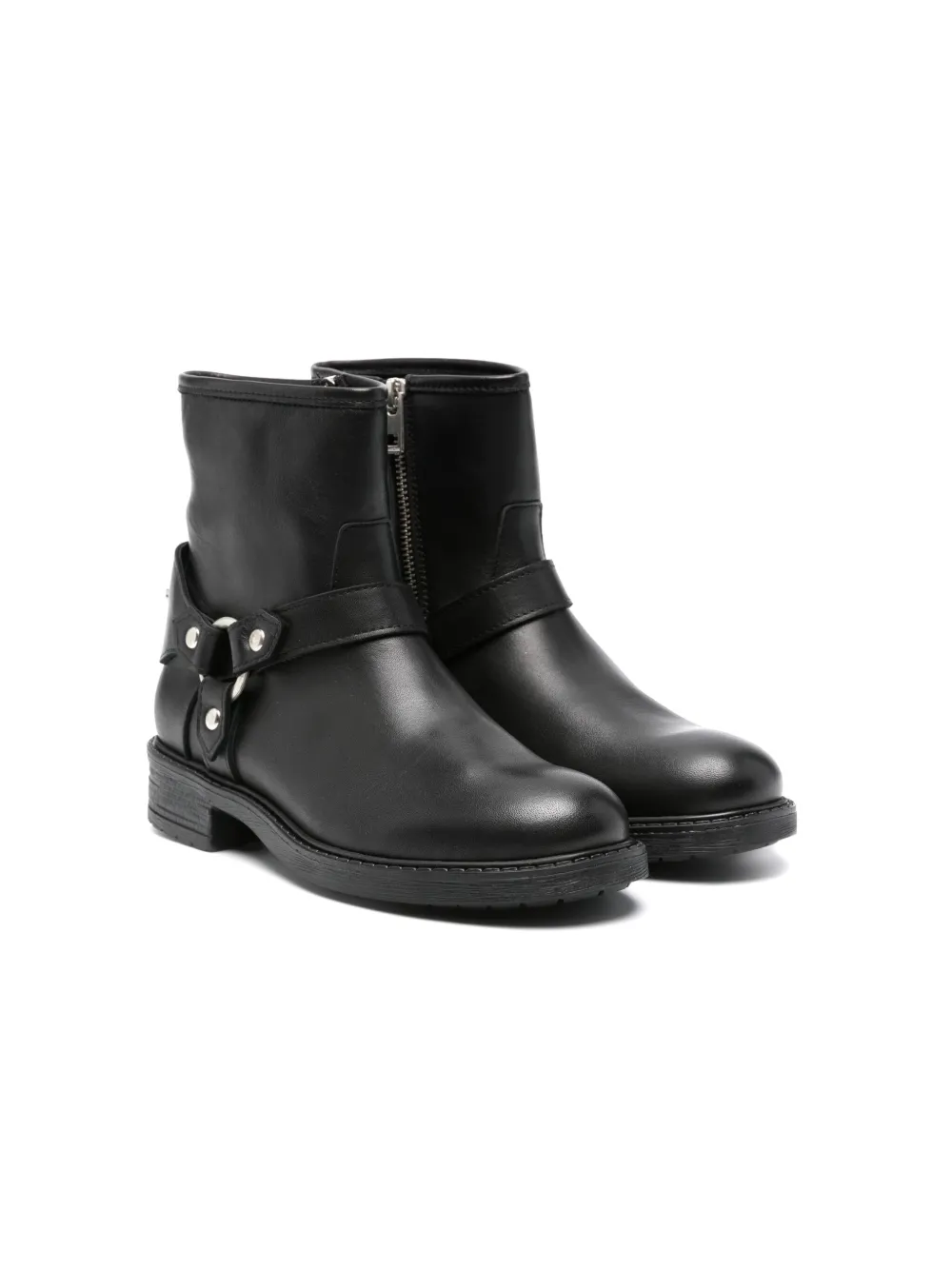 

Кожаные ботинки Zadig & Voltaire Kids, черный