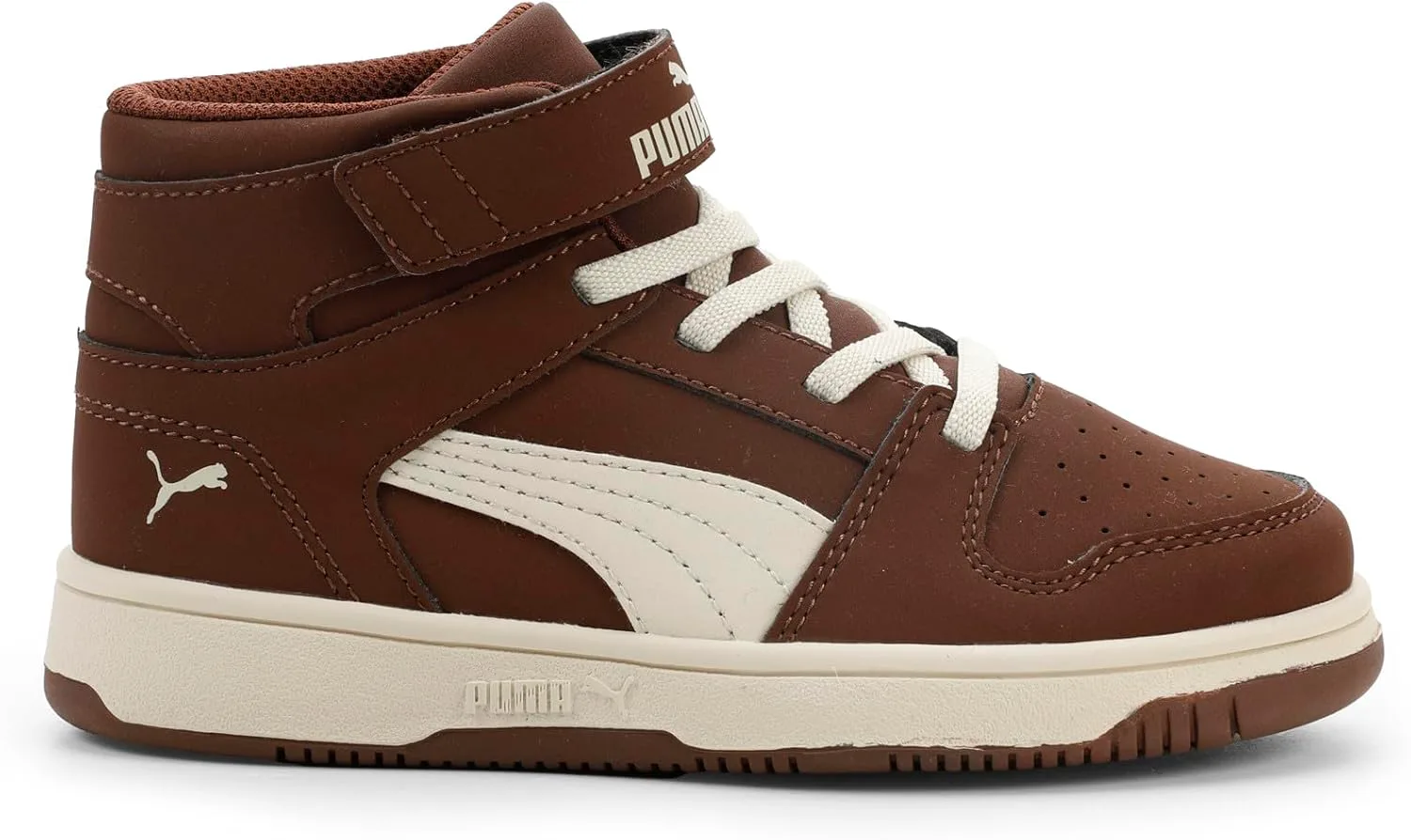 Кроссовки PUMA для детей Rebound Layup Mid на липучках — фото 4