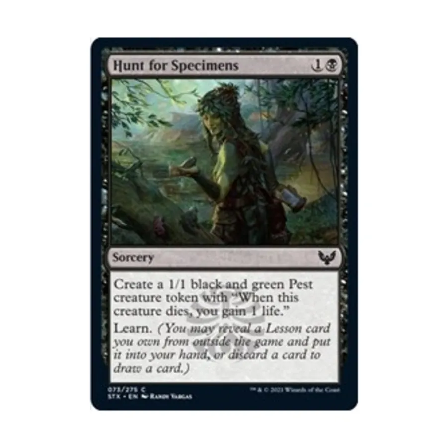 

CCG Охота за образцами (С), MTG - Strixhaven - School of Mages