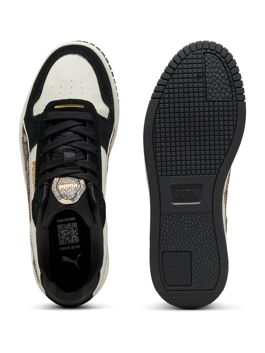 Повседневные кроссовки PUMA Sneakers Carina, черный/белый — фото 3