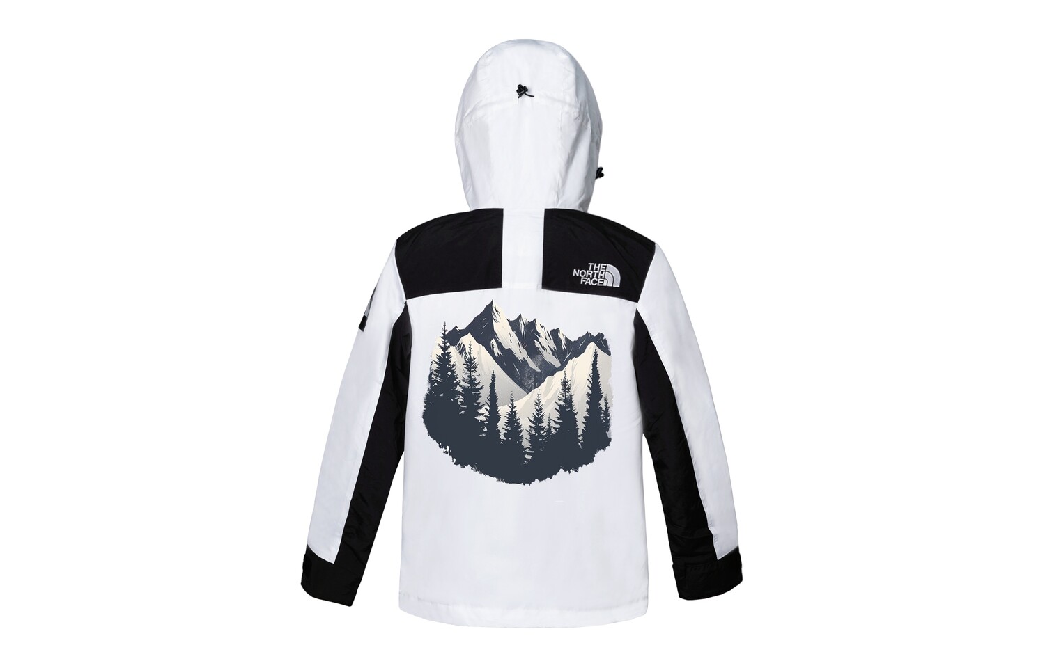 

Ветровка куртка унисекс белый The North Face