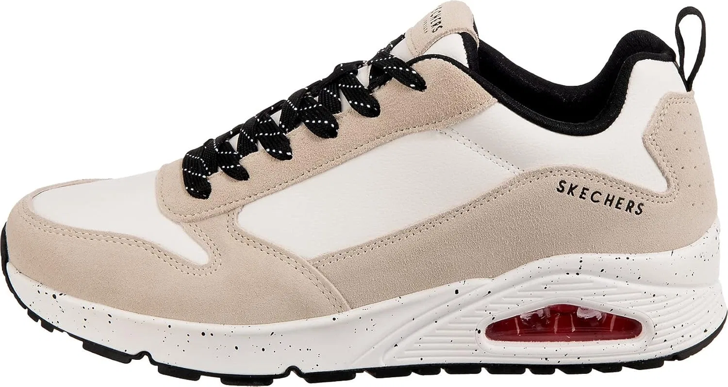 Мужские кроссовки Skechers UNO Draw 2, White Black 232153 Wbk — фото 2