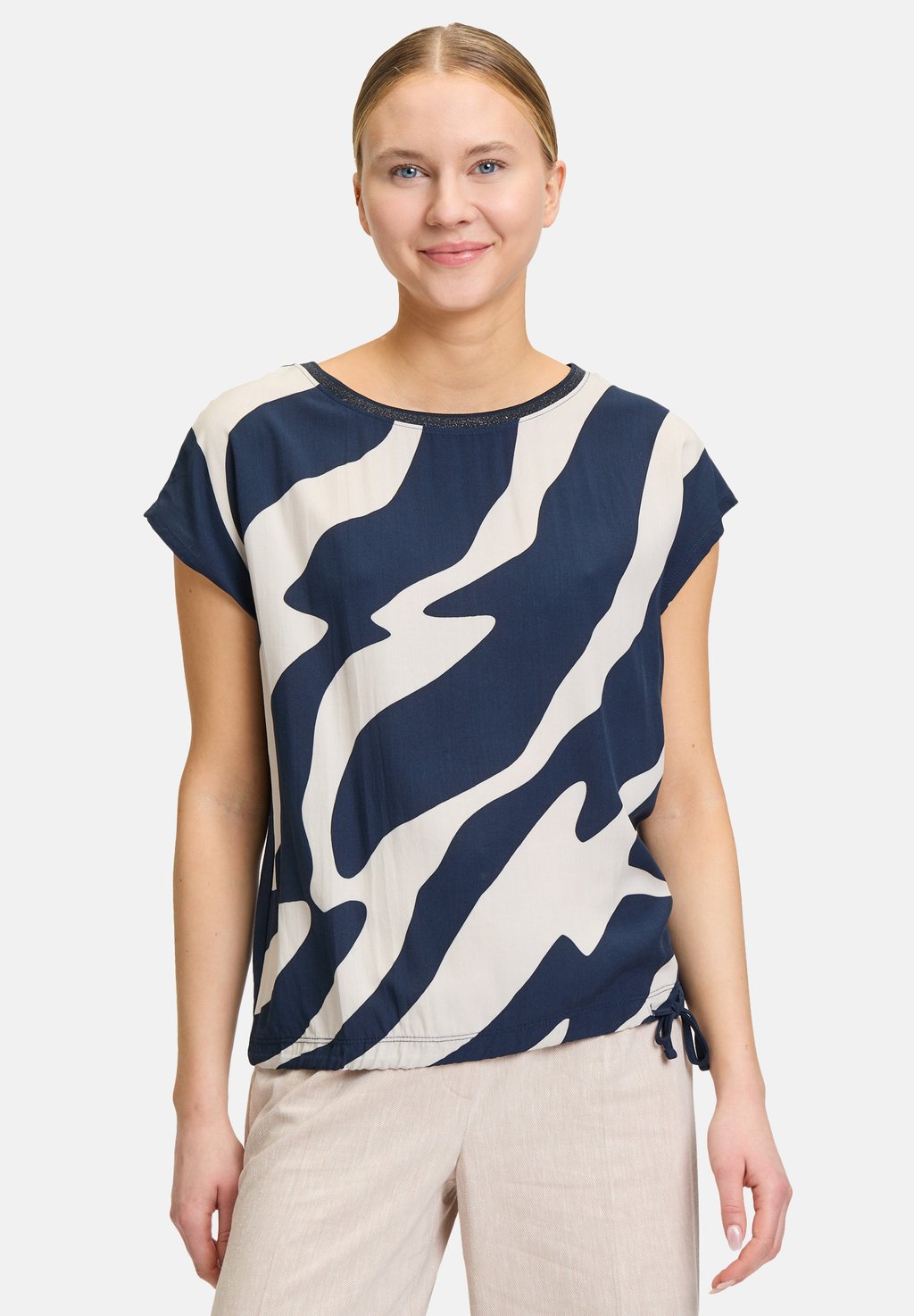 

Футболка с принтом MIT PRINT Betty & Co, синий