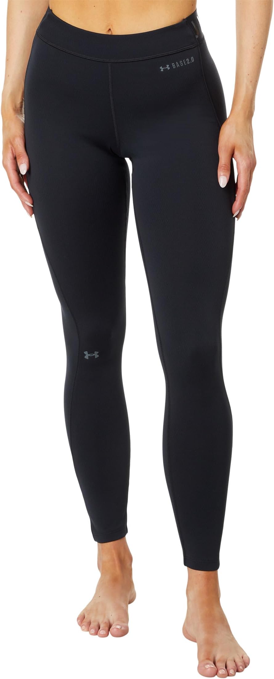 

Брюки Under Armour Base Leggings 2.0, цвет Black/Pitch Gray