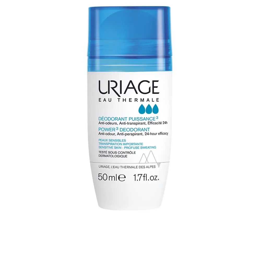 

Дезодорант Desodorante triactivo - anti-olor, anti-transpirante - desodorante eficacia 24h Uriage, 50 мл.