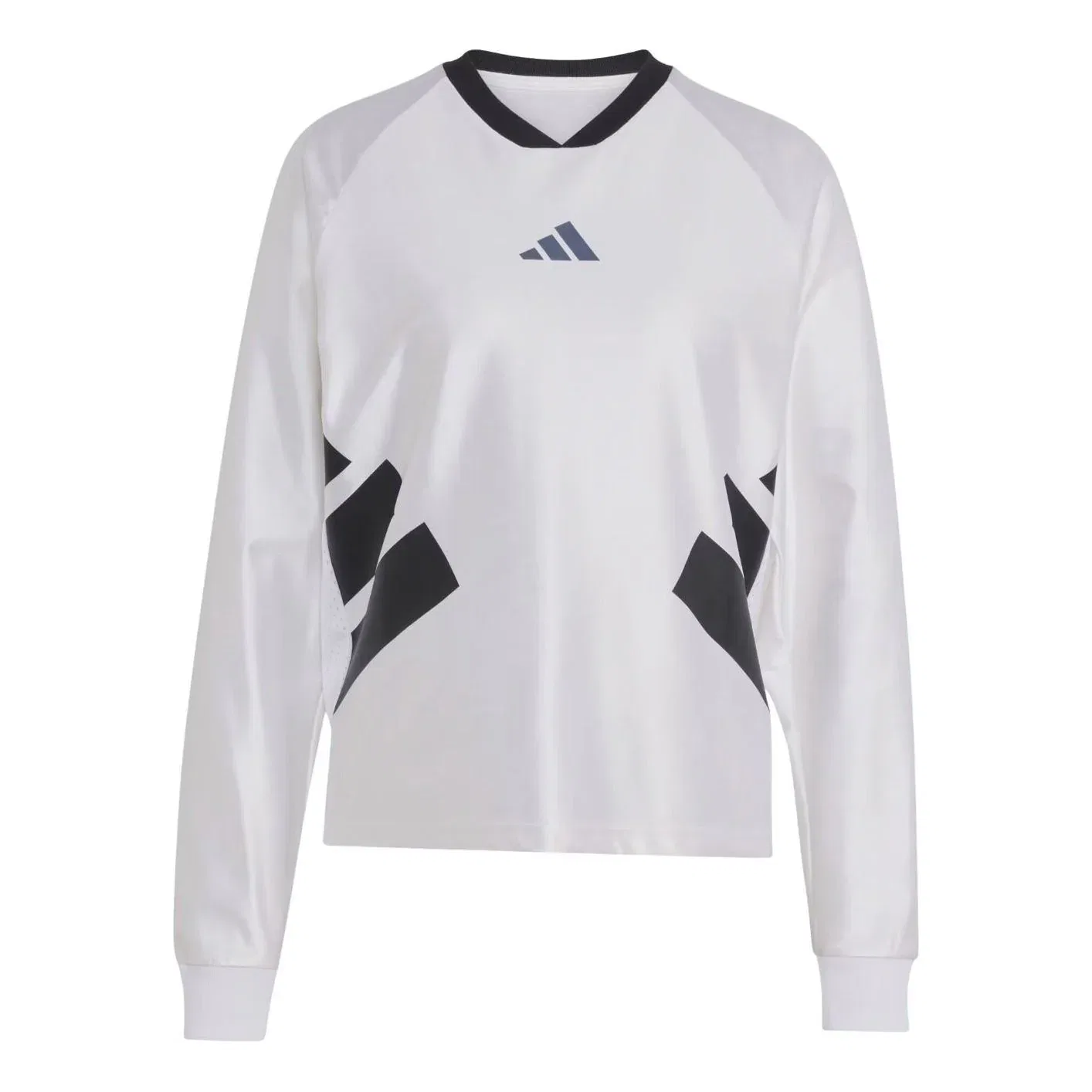 Футболка с длинными рукавами Adidas All Time Classics 'Бело-черная' KF7465