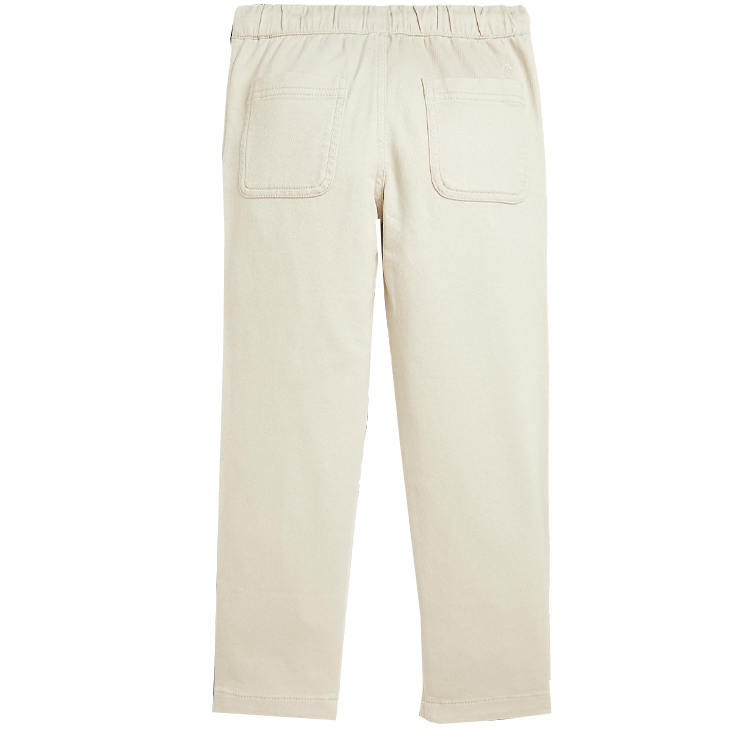 Джинсы fw24 classic stone kids Polo Ralph Lauren, серо-бежевый — фото 4