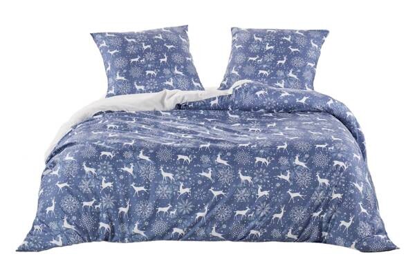

Комплект постельного белья M’DECO RENNE Blau, 240x1x220 см, синий