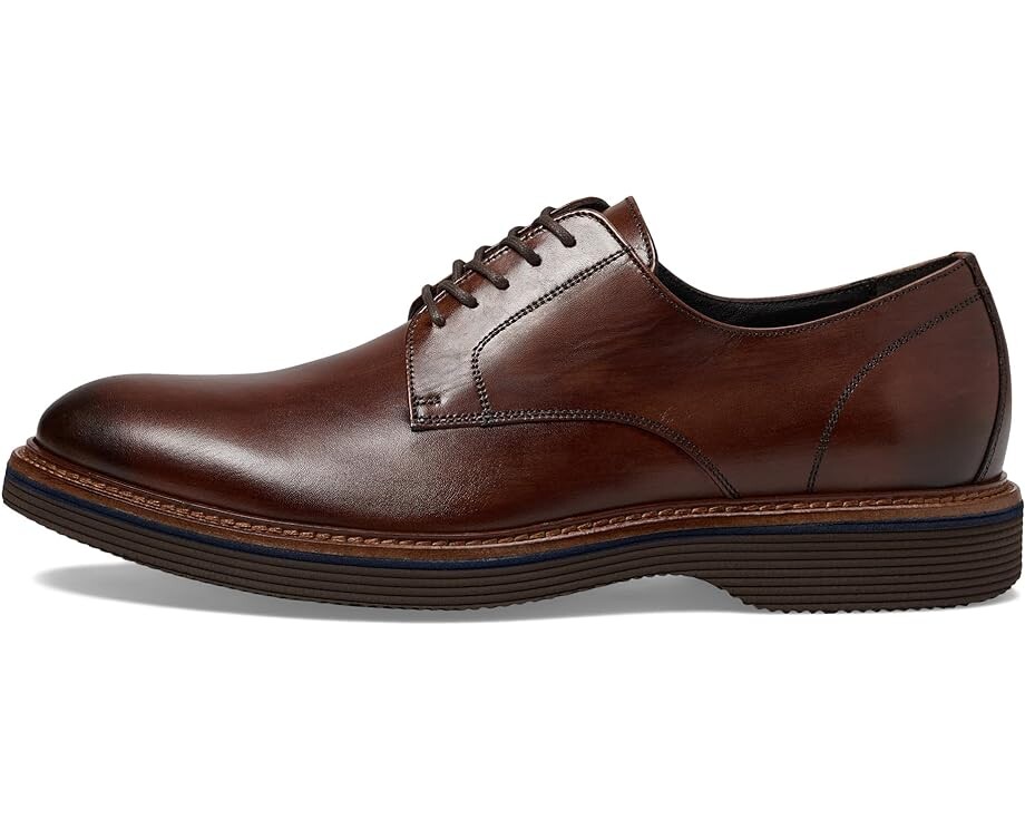 Оксфорды Johnston & Murphy Collection Jenson Plain Toe, цвет Brown Italian Calfskin — фото 4