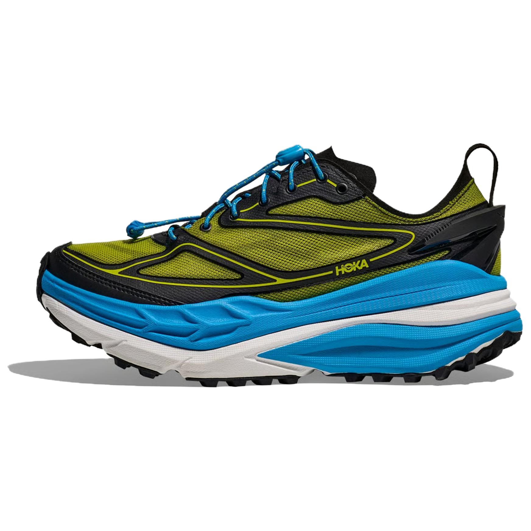 HOKA ONE ONE Stinson 7 Trail Running Shoes Unisex черный синий — фото 3