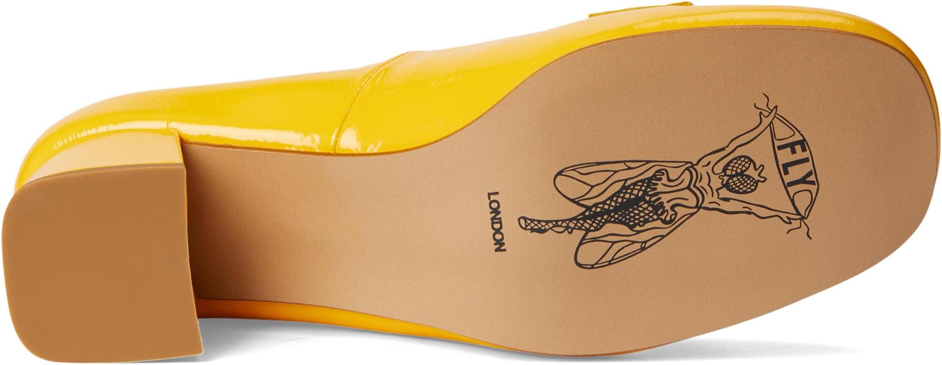 Туфли FLY LONDON SUFI172FLY, Yellow — фото 3