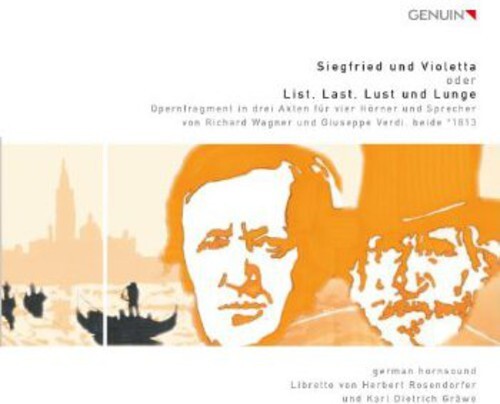 

CD диск Rosendorfer / Grawe: Siegfried Und Violetta