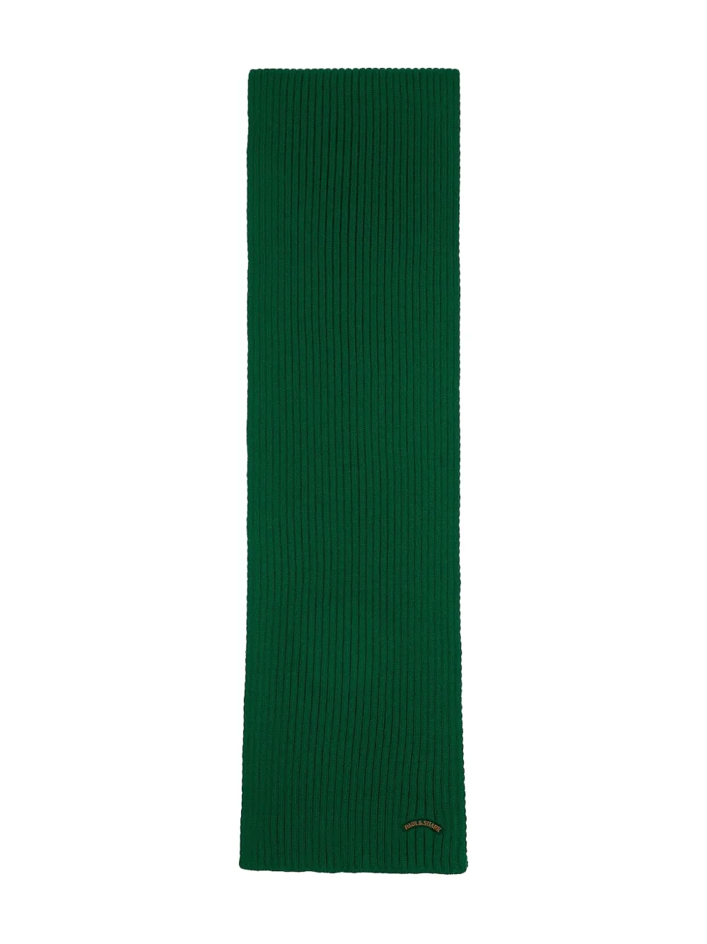 

Шарф из шерсти вирджин Paul & Shark, зеленый