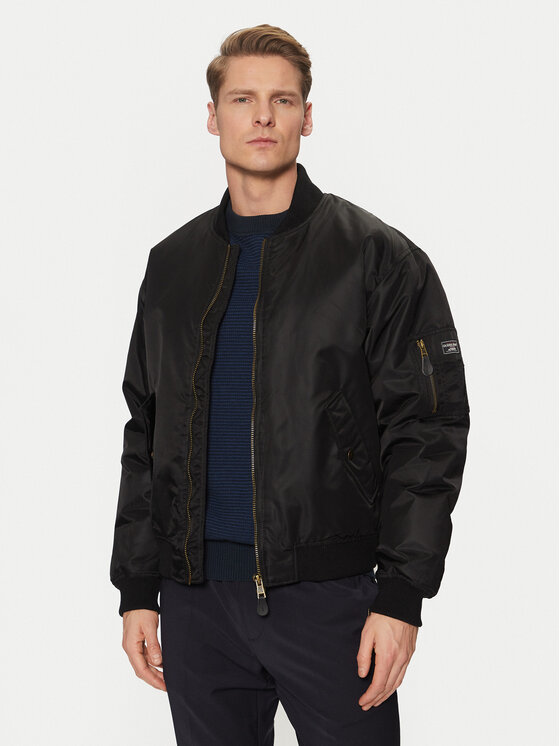 

Куртка-Бомбер стандартный крой M5RL81 WHAA2 Guess Jeans, черный