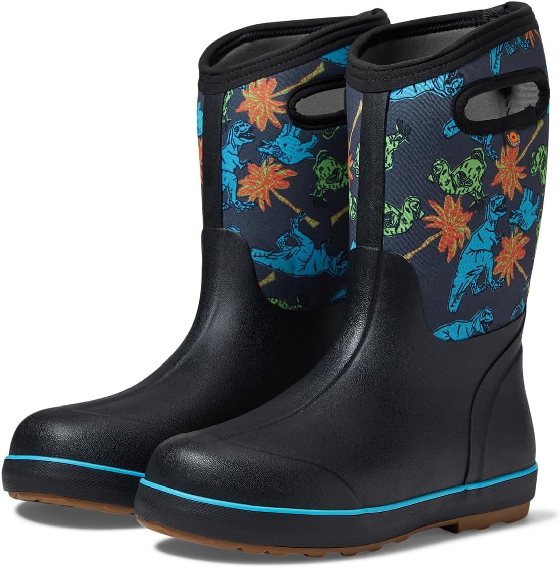 

Резиновые сапоги Classic II Dino Dodo Bogs, цвет Black Multi