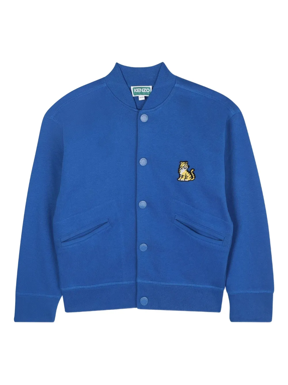 

Толстовка с вышивкой Kenzo Kids, синий