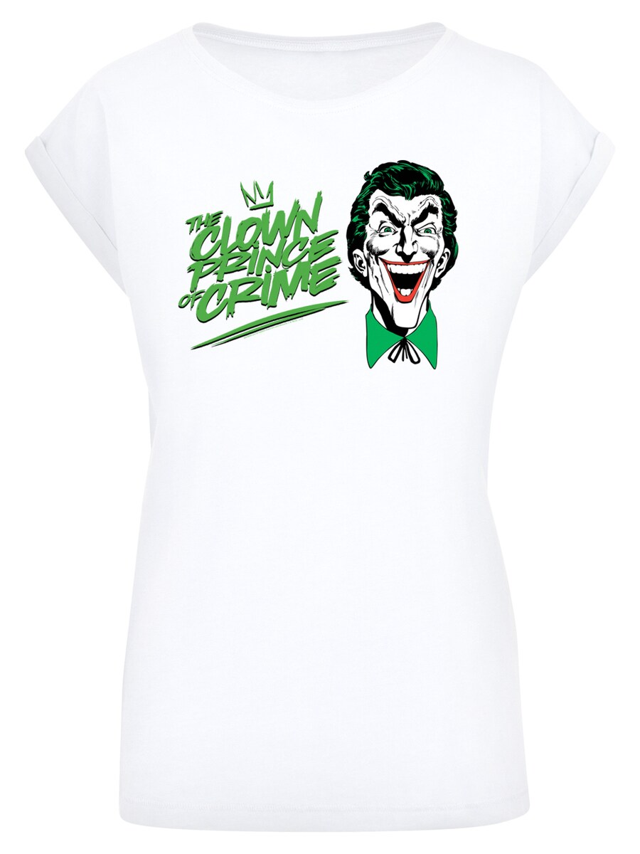 

Рубашка F4NT4STIC DC Comis Superhelden Batman Joker The Clown Prince Of Crime, белый