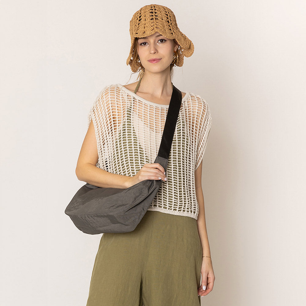 

Сумка через плечо Crescent FASHNZFAB, серый