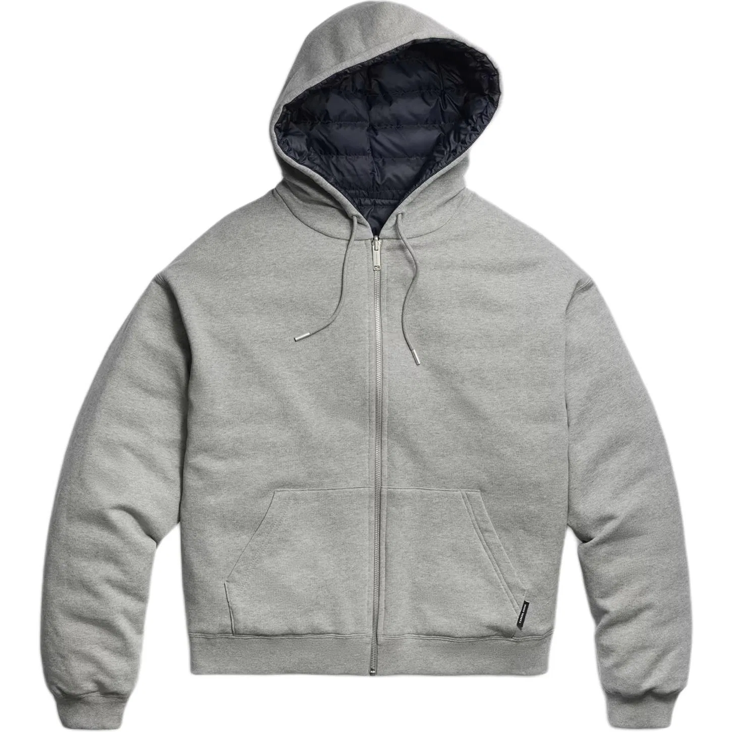 Пуховик с капюшоном Canada Goose Juniper Gray/Night Song Black