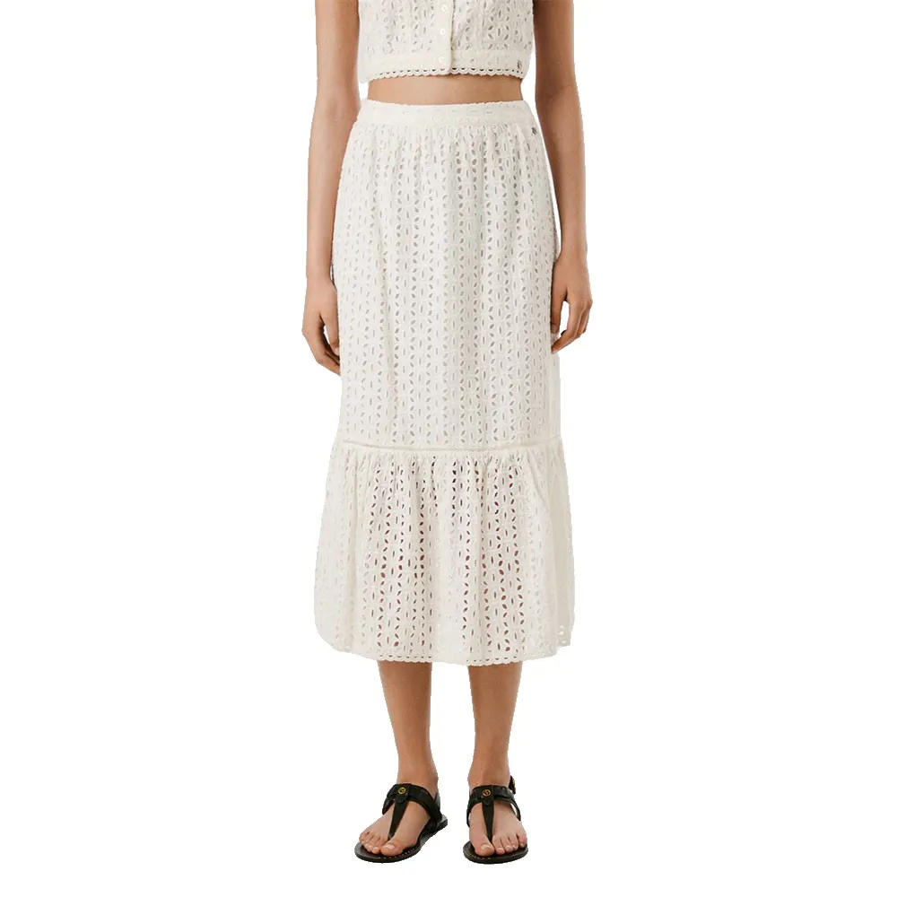 

Юбка Pepe Jeans Odelia long, белый