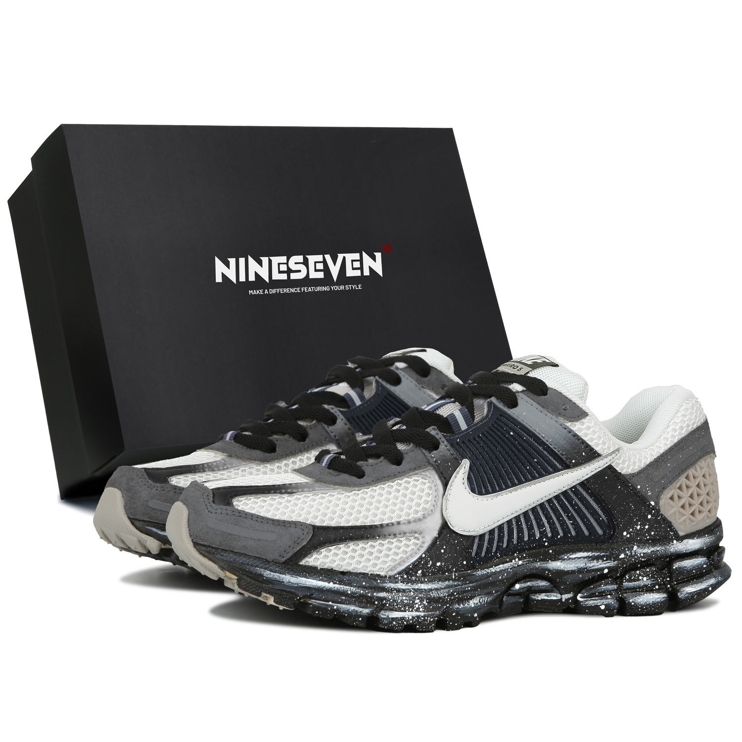 

Nike Кроссовки Air Zoom Vomero 5 Low Top Casual Unisex Black