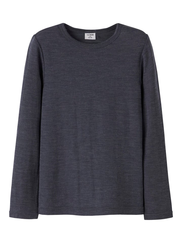 

TWO SOON Топ в градиентном синем цвете