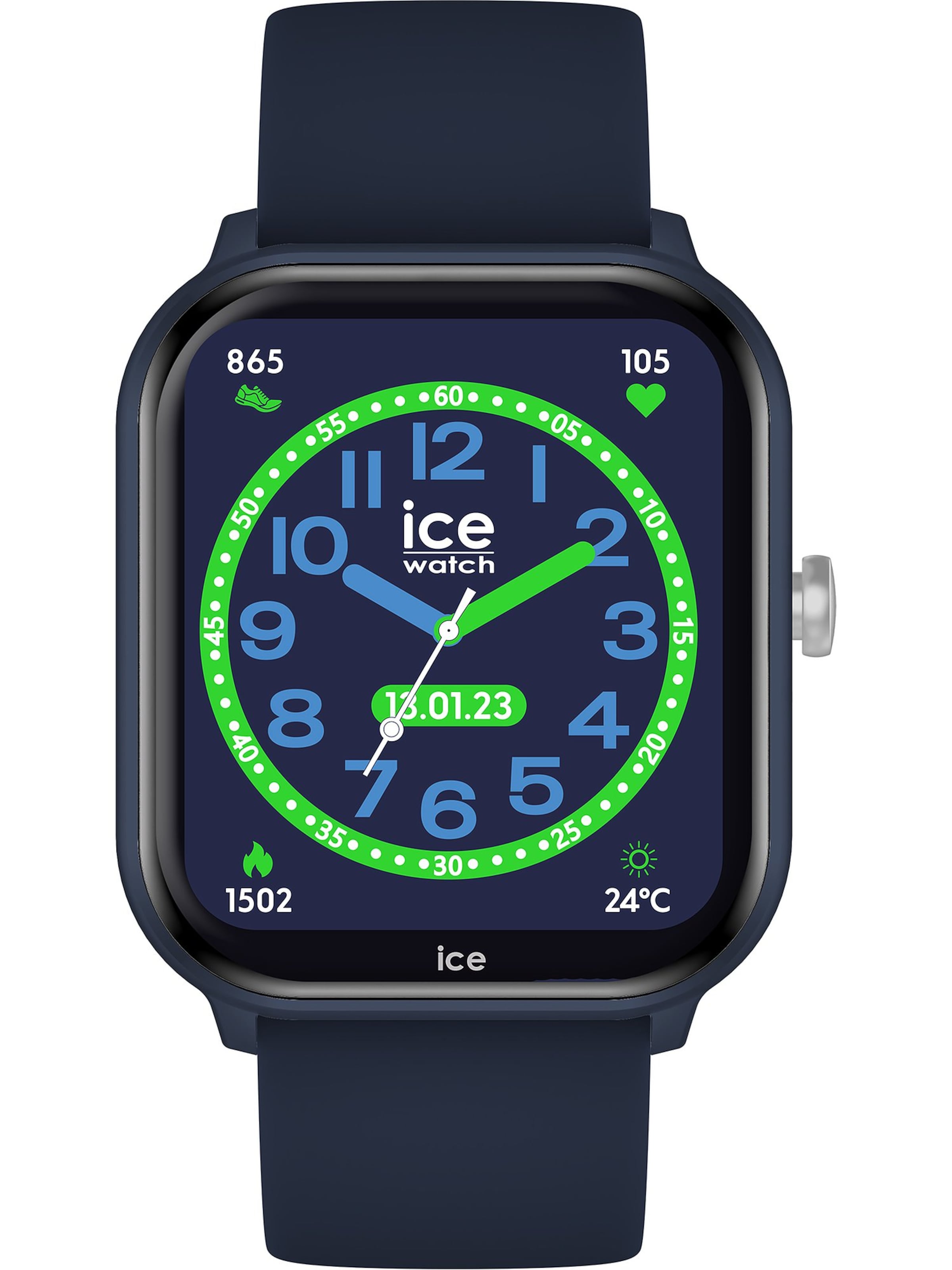

ICE WATCH Цифровые часы 'Smart Junior 2.0' в синем цвете, морская синева