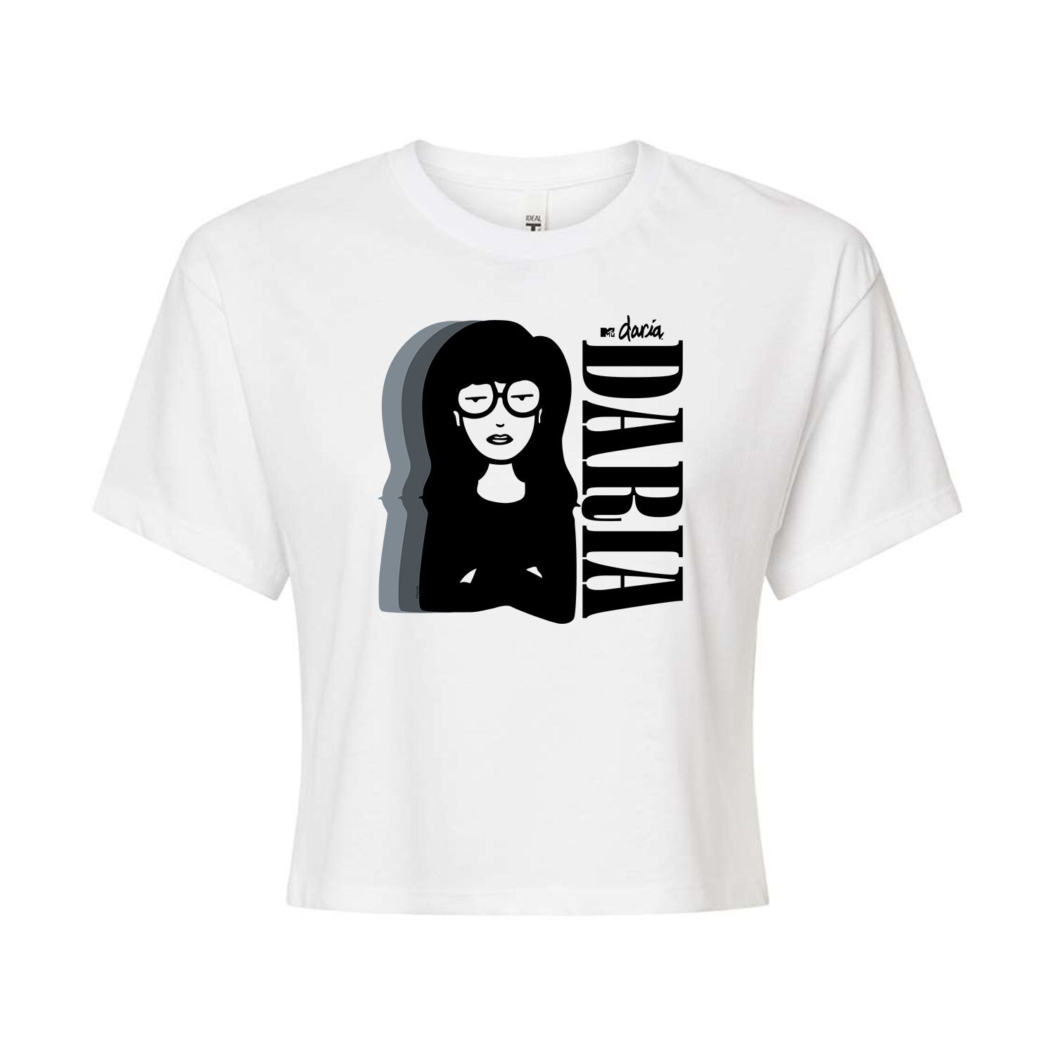 

Укороченная футболка с рисунком Daria Grey для юниоров Licensed Character