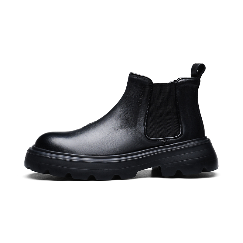

PARDASAUL Мужские короткие челси с коричнево-черной подкладкой из флиса, цвет Black Fleece-Lined Insulated Shoes