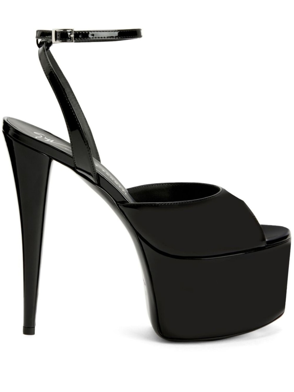 

Giuseppe Zanotti босоножки GZ Aida 150 на платформе, черный