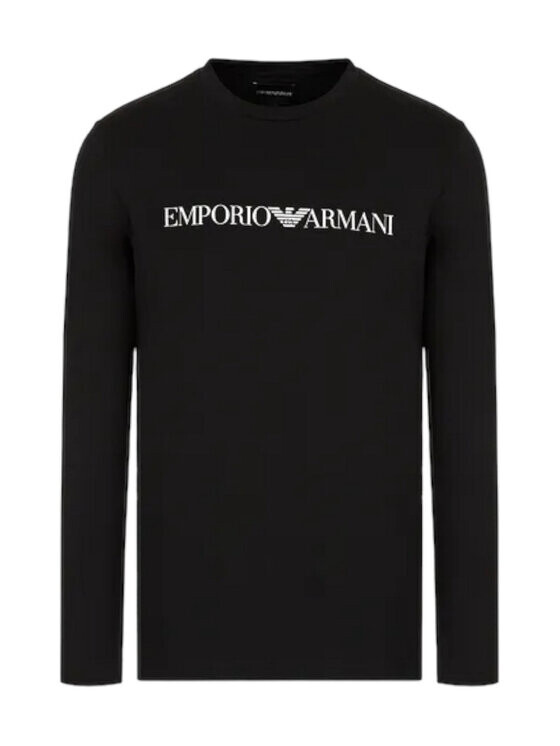 

Футболка стандартного кроя Emporio Armani, черный