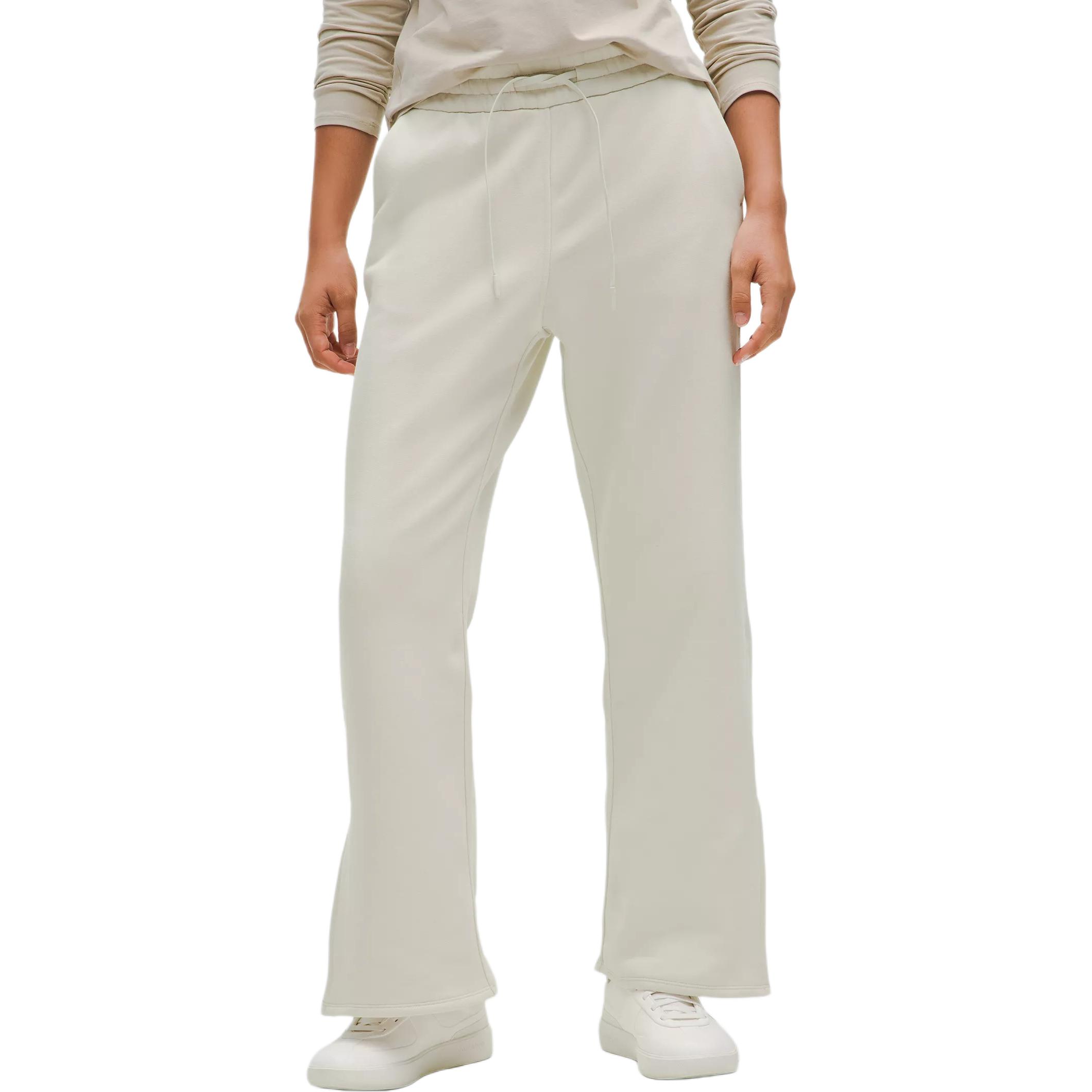 

Флисовые вязаные спортивные штаны women's Lululemon, белый