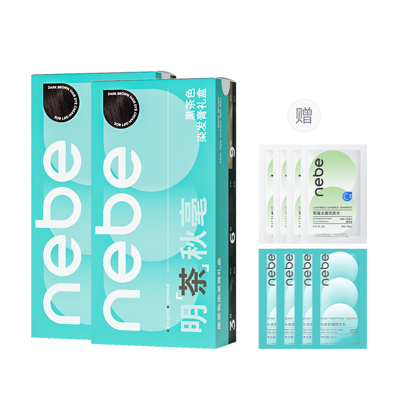 

Краски и осветлители для волос унисекс NEBE, черный