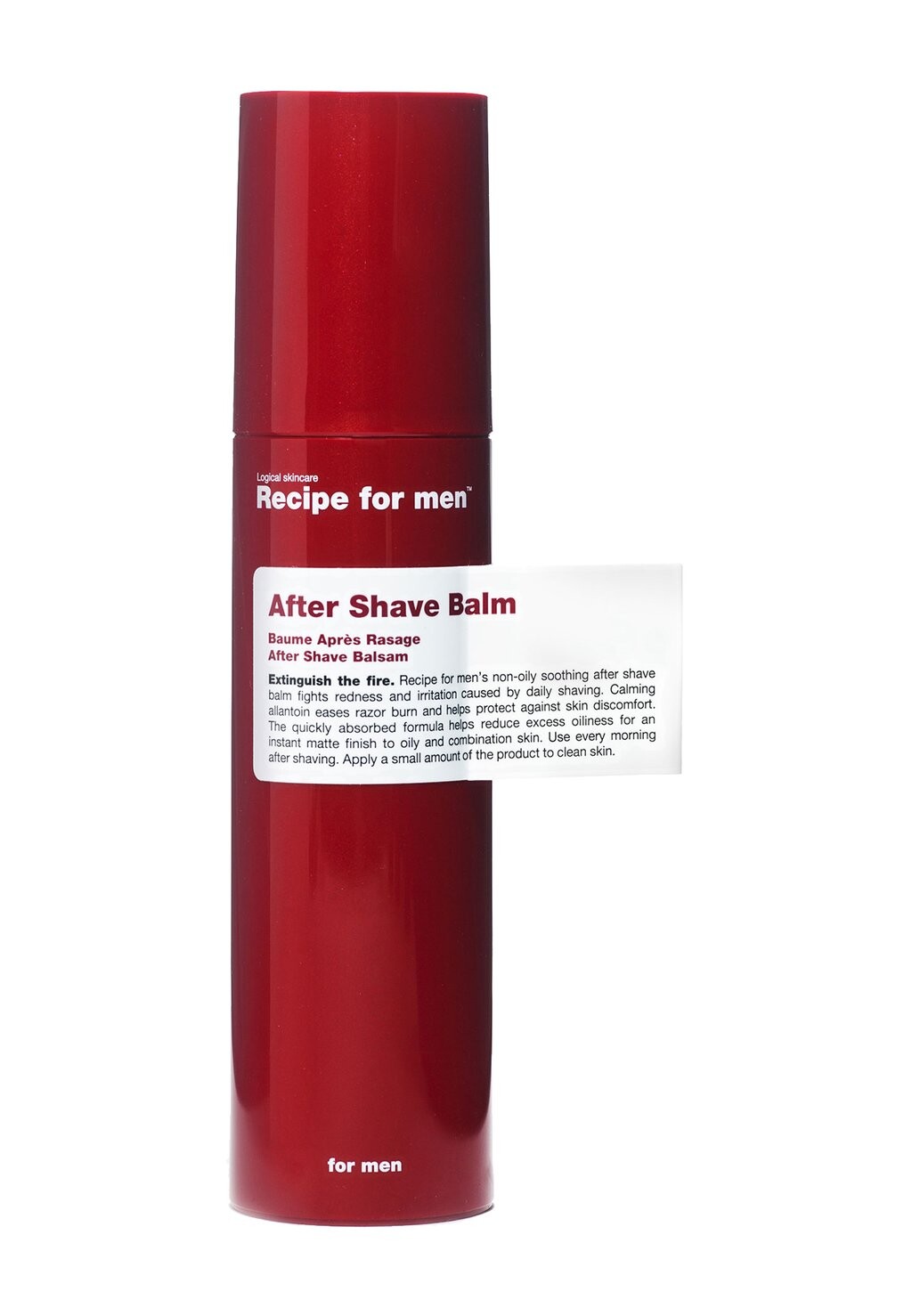 

Бальзам после бритья AFTER SHAVE BALM 100ML Recipe For Men