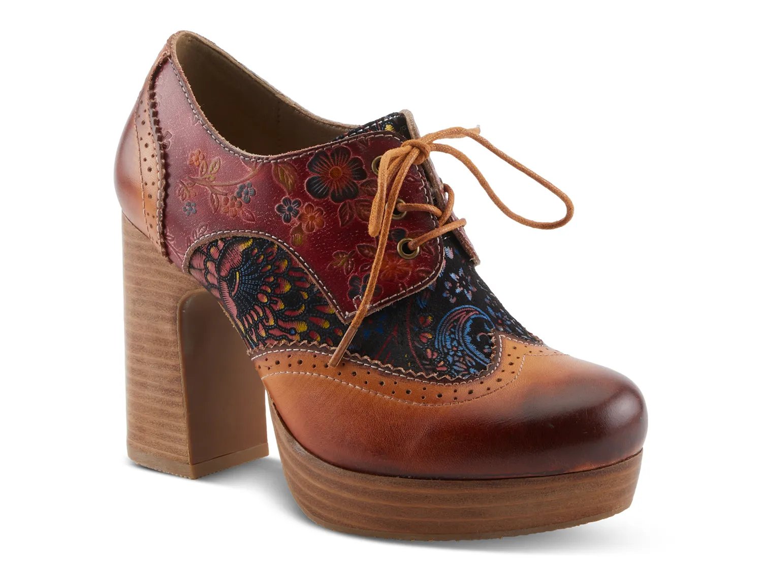Туфли L'Artiste Tothemax Platform Pump, коричневый/мультиколор