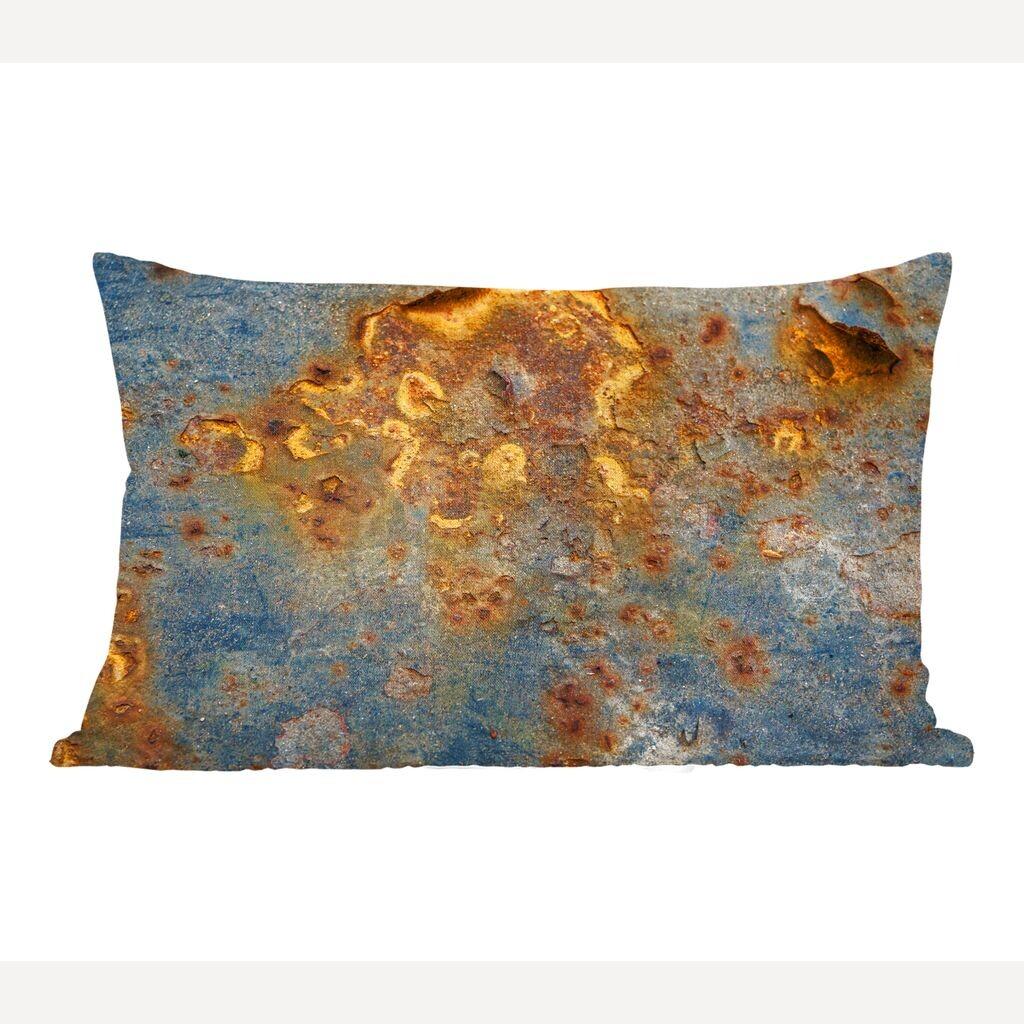 

Декоративная подушка MuchoWow Диванная подушка Декоративная подушка для гостиной 60 x 40 см Сталь - Ржавчина - Золото - Чехлы на подушки - Декоративные чехлы на подушки - Декоративные чехлы на подушки