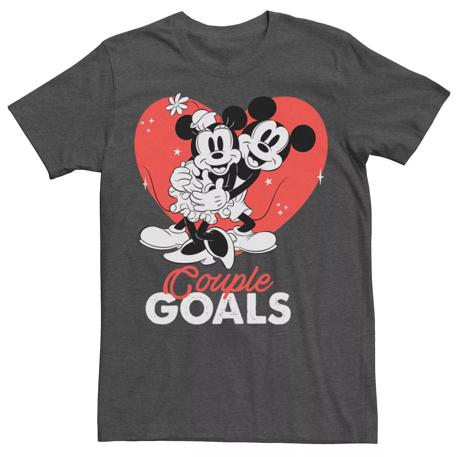 

Мужская футболка Disney Mickey & Minnie Mouse для пары Goals Licensed Character