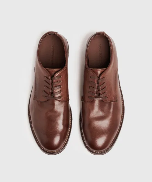 Мужские туфли LOSTGARDEN UNIFORM Archive Derby Brown — фото 2