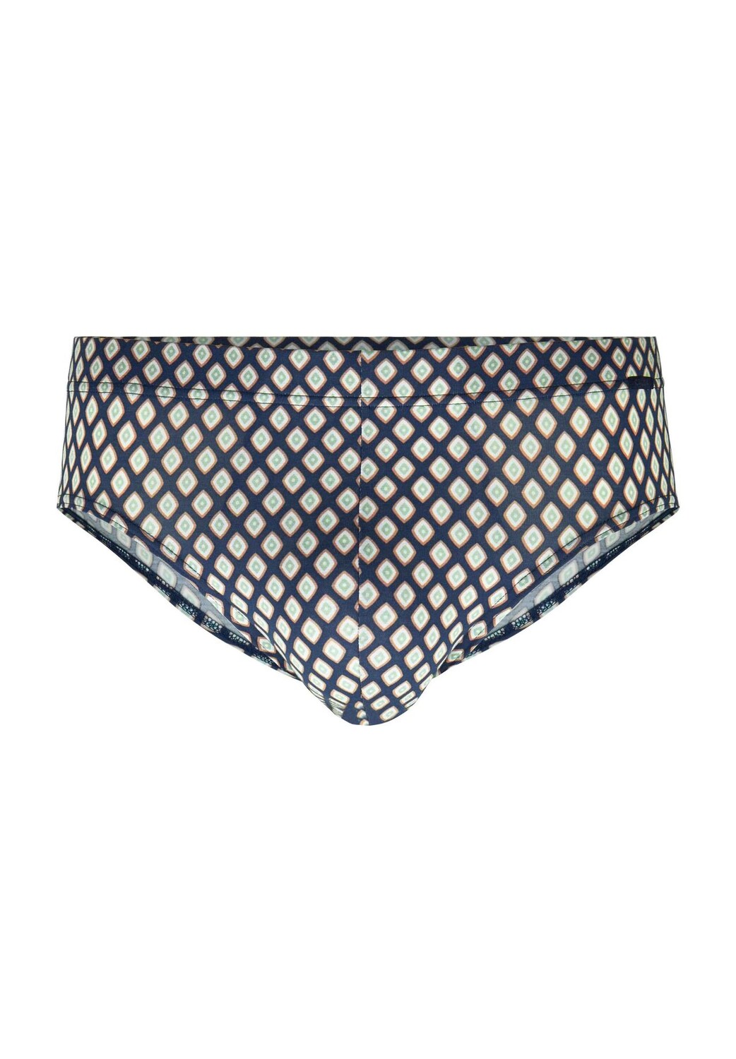 

Мужские хлопковые трусы с рисунком и нашивкой-логотипом CALIDA, цвет Insignia Blue