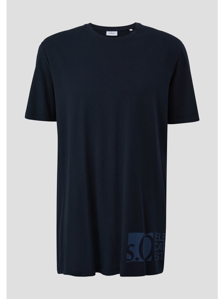 

s.Oliver Футболка цвета 5978_navy, Синий, s.Oliver Футболка цвета 5978_navy