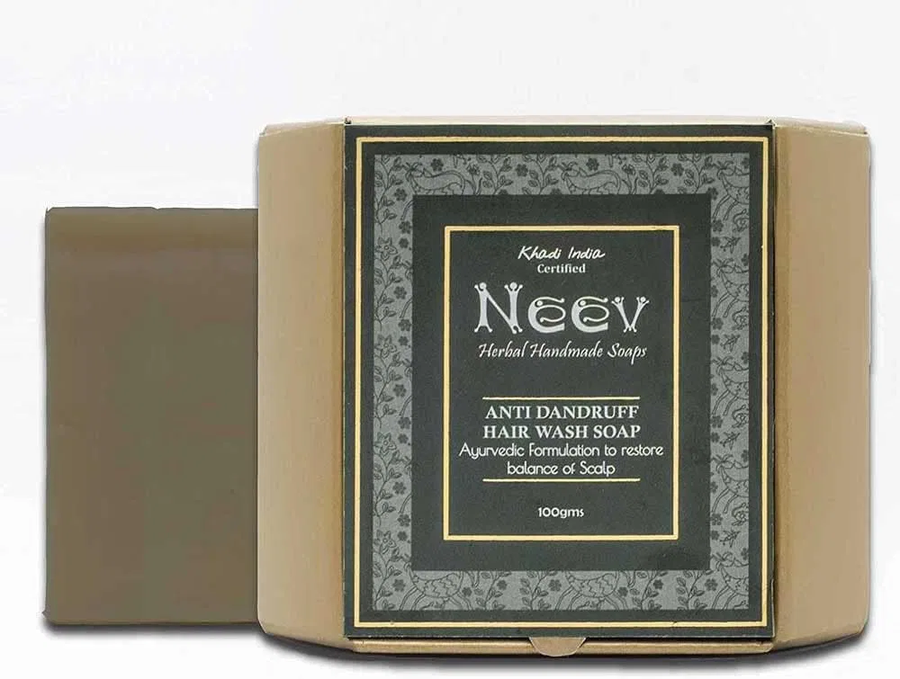 Набор мыла для волос Neev Triphala 3x100 г травяной — фото 2